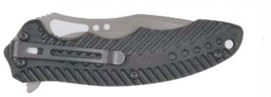 7Cr17MoV TiN, 3" Fine Edge Folding Blade Pocket Knife, G10 Handle w/Lanyard Loop