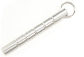 RUKO K4434SR, Aluminum 5-1/2" Kubaton Defense Stick with Key Ring, Brushed Finish