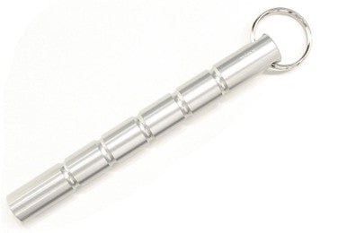 RUKO K4434SR, Aluminum 5-1/2" Kubaton Defense Stick with Key Ring, Brushed Finish