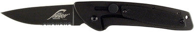 RUKO� SHARK� Lever Action Opening System Knife - Black Handle