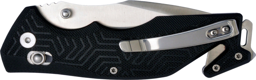 420A, 3.5" Folding Blade Rescue Knife, GFR Nylon/Stainless Steel Handle