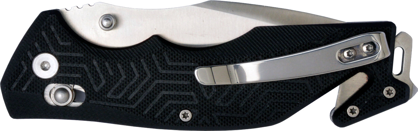 420A, 3.5" Folding Blade Rescue Knife, GFR Nylon/Stainless Steel Handle