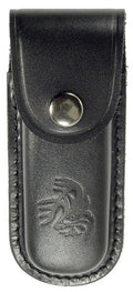Full Grain Leather Sheath, Fits up to 4.5" Closed Length Folding Knives