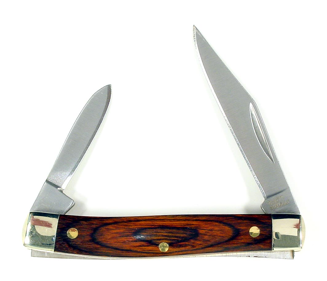 RUKO RUK0067, 440A, 2-3/4" Folding Blade Pocket Knife,  Pakkawood Handle
