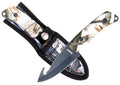 Gut Hook Knife (TUNDRA Camouflage Pattern)