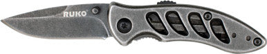 440A, 1-7/8" Folding Blade Assisted Open Knife, Distressed Oxide Finish Handle